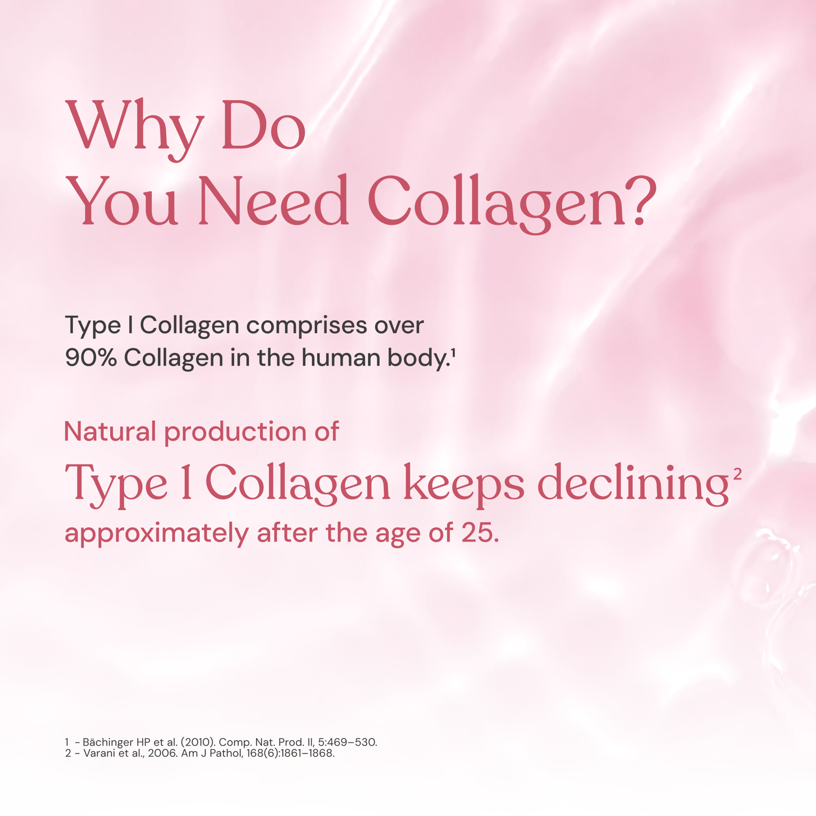 Collagen skin benefit