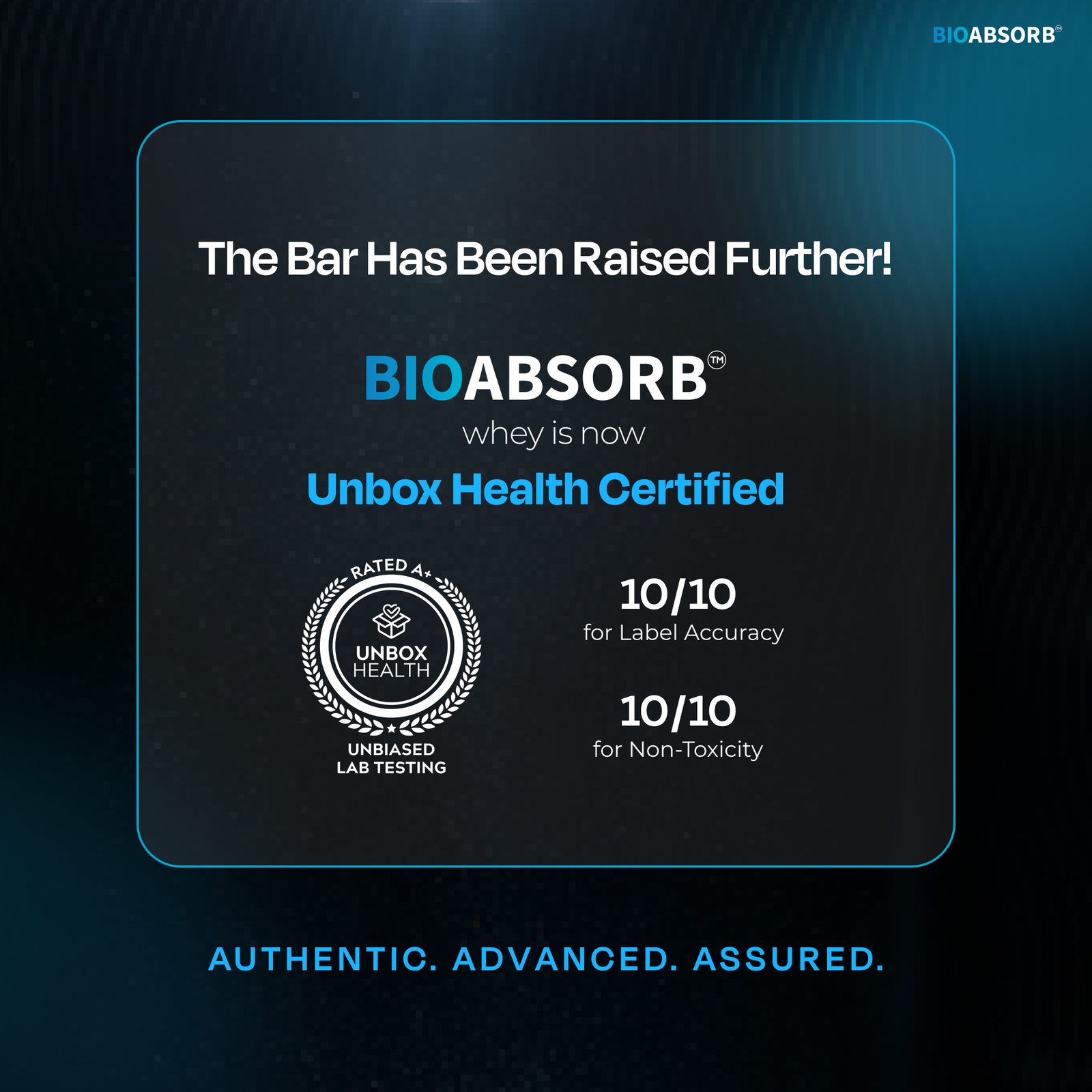 BioAbsorb protein panel