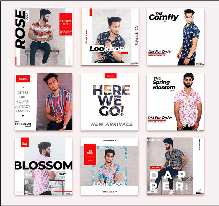 Social Media Grid System